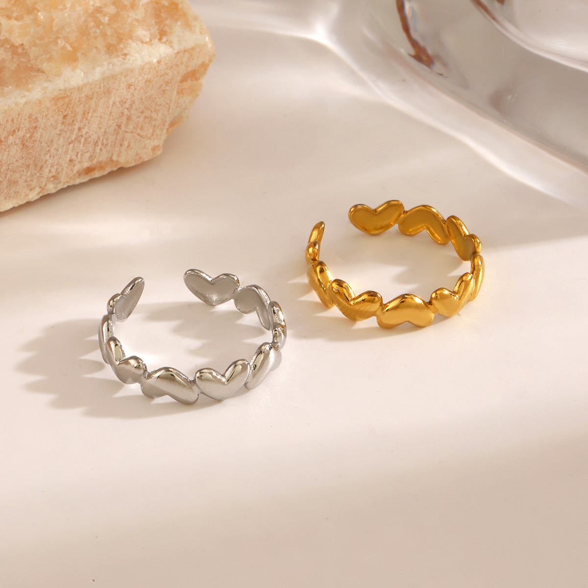Anillo corazón