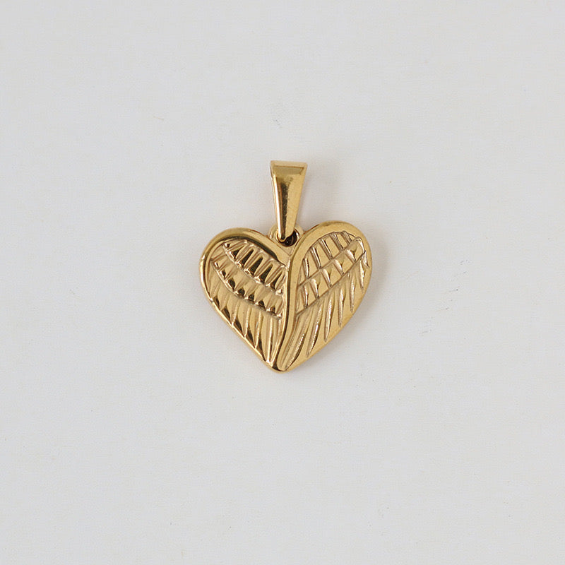 Corazón con alas dentro