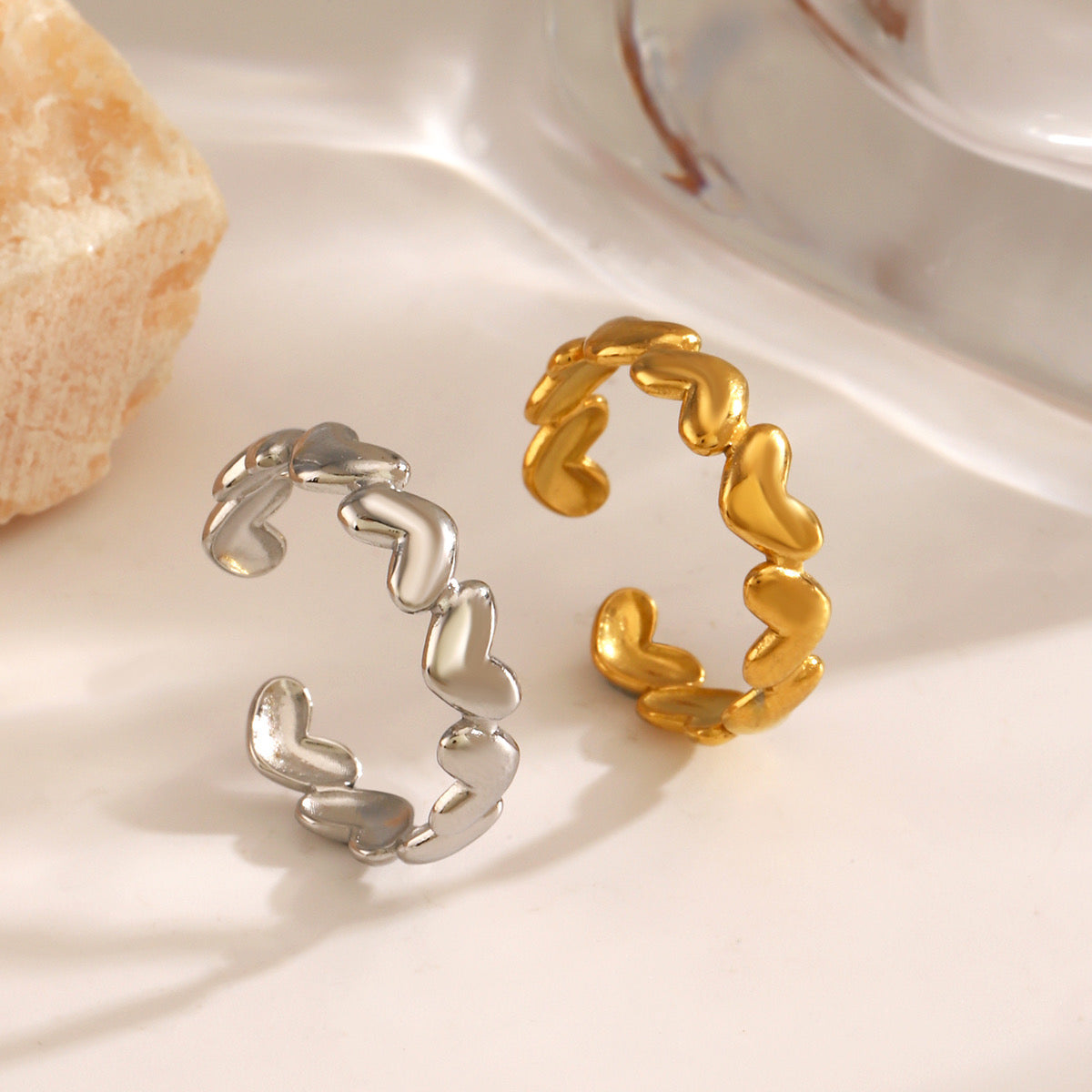 Anillo corazón