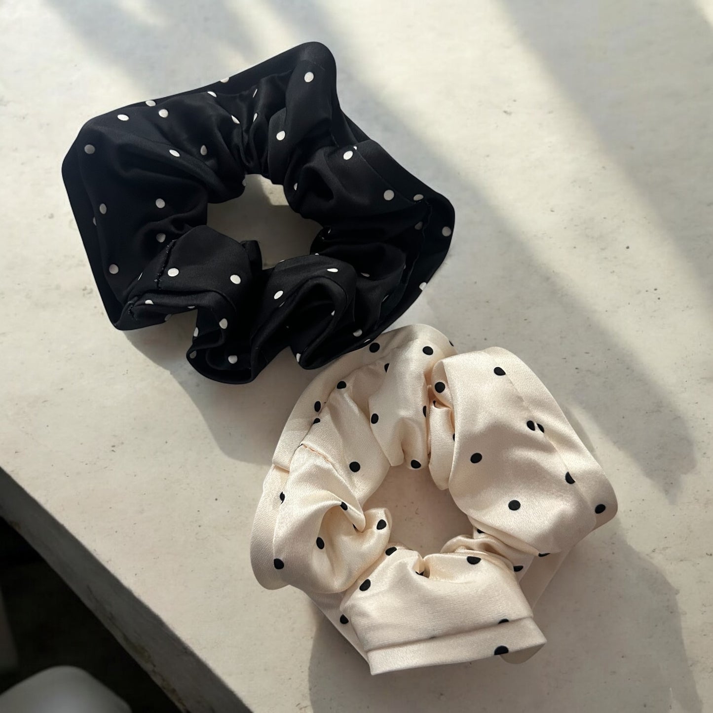 Scrunchie dots