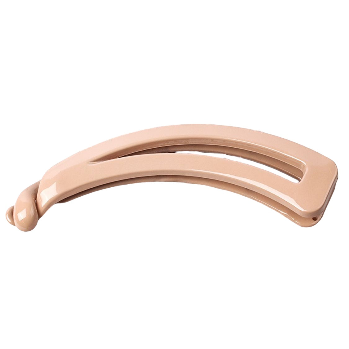 Banana hair clip brillante 4xQ100