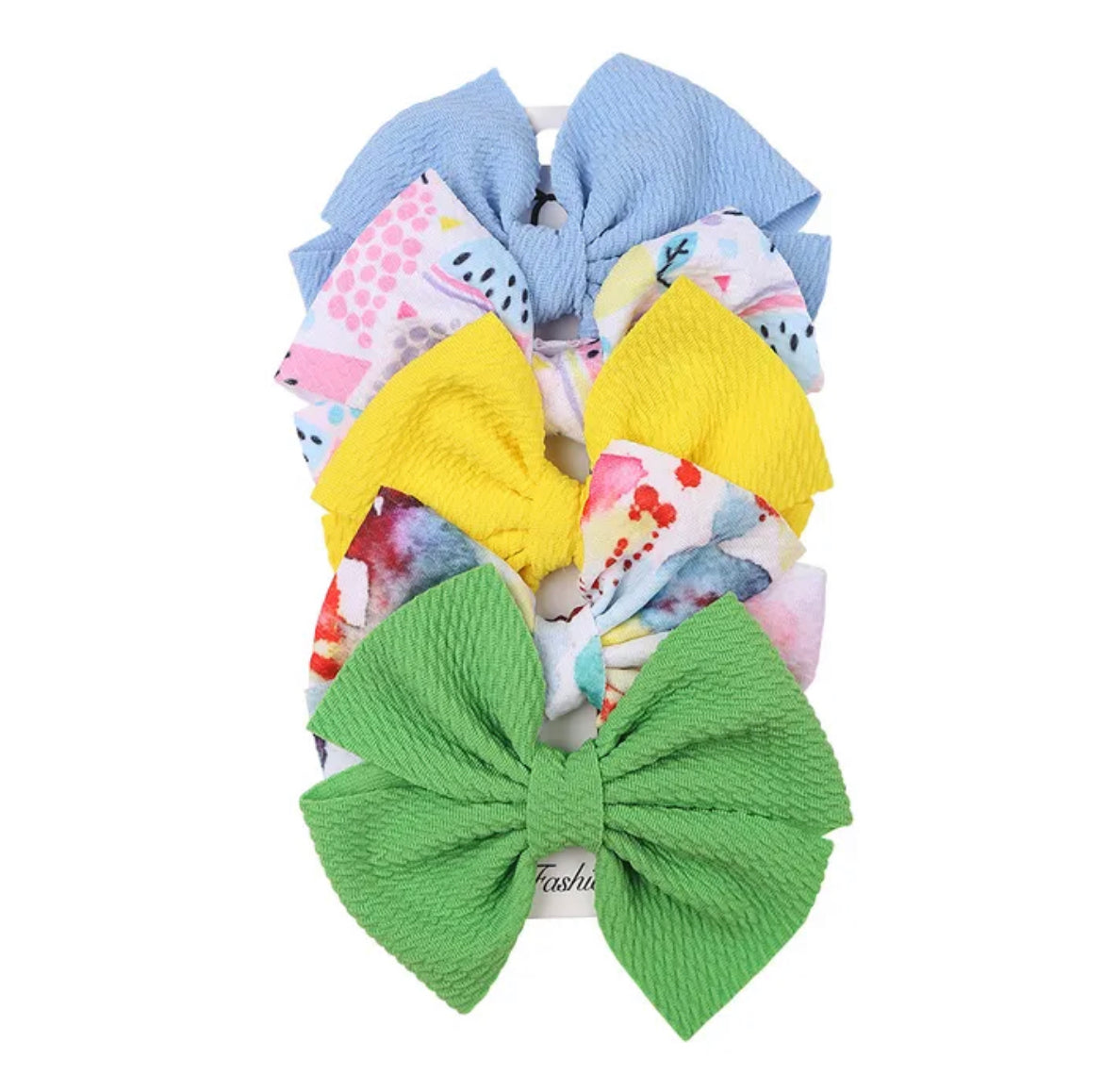 Set de 5 hair bows - niña