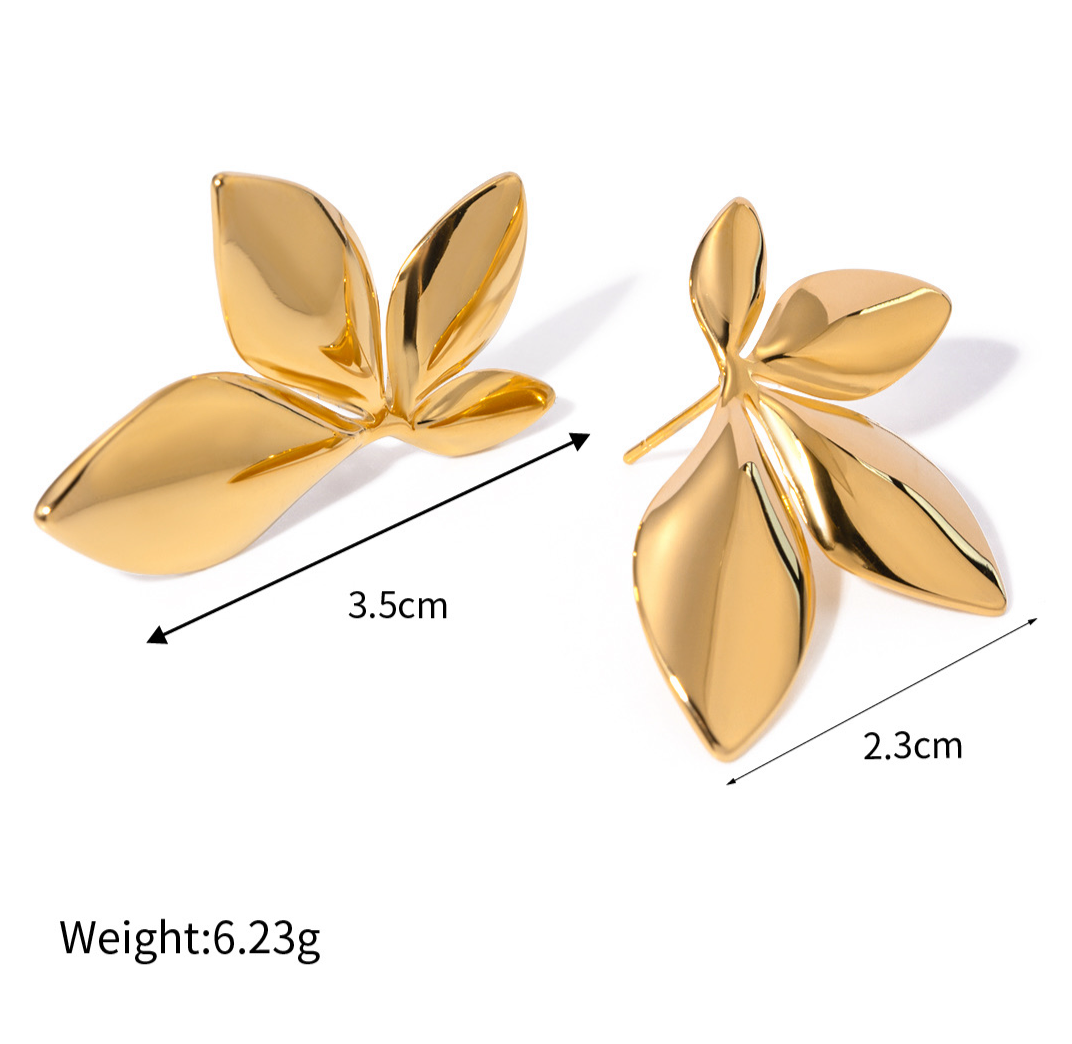 Leaves earrings