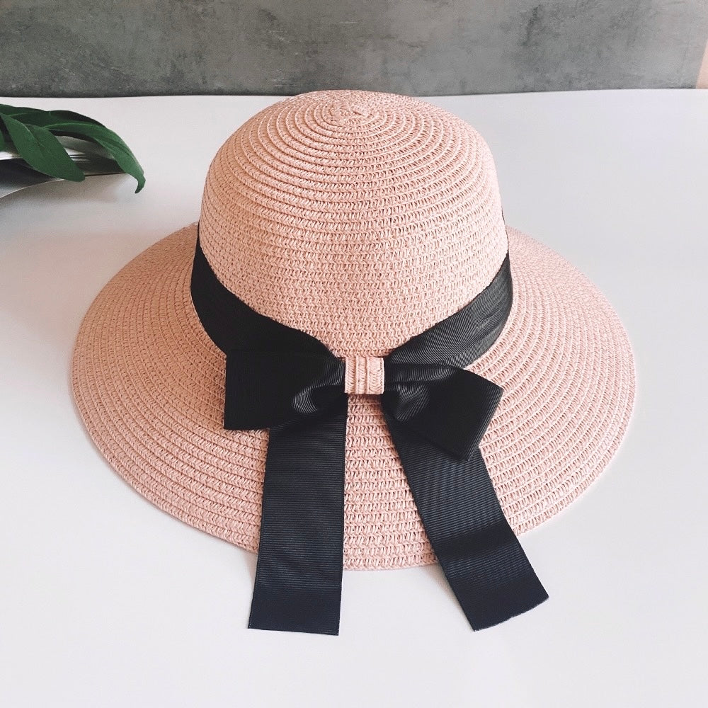 Bow Straw Hat