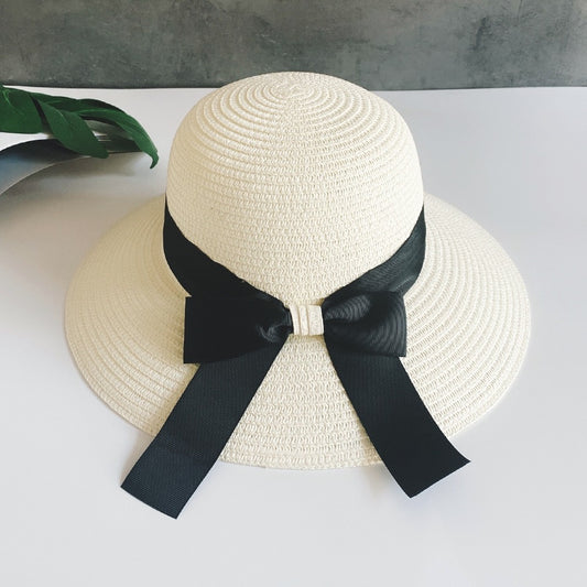 Bow Straw Hat