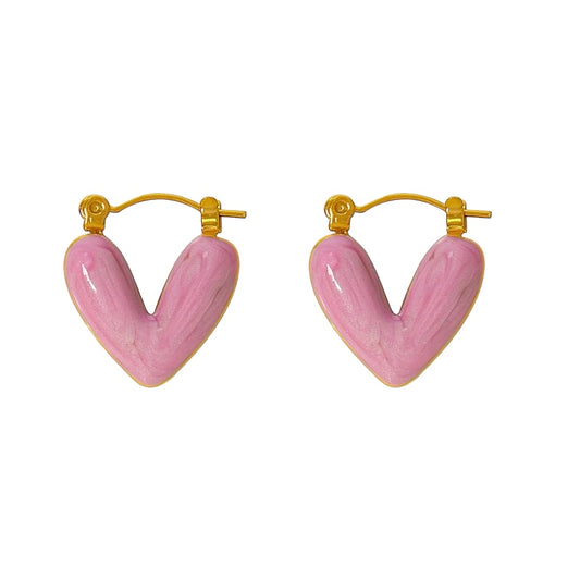 Heart earrings