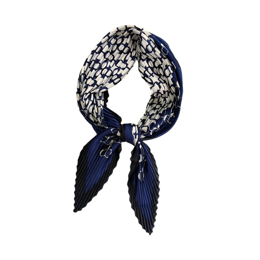 scarf classy blue