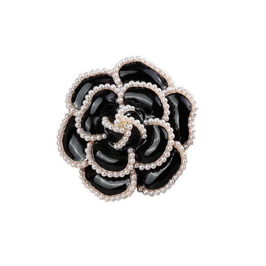 Broche flor camellia