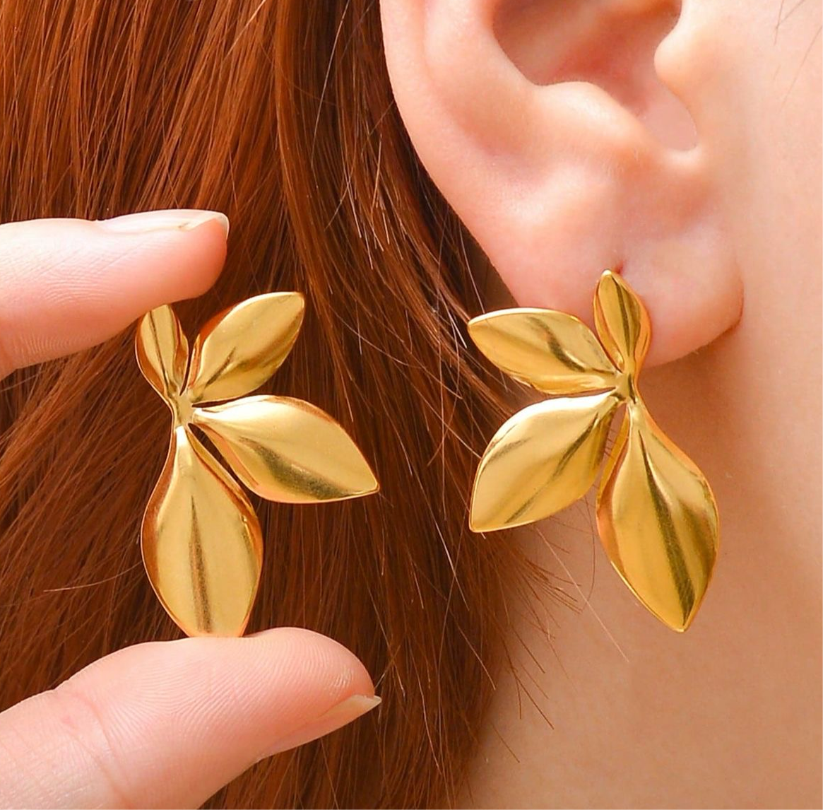 Leaves earrings