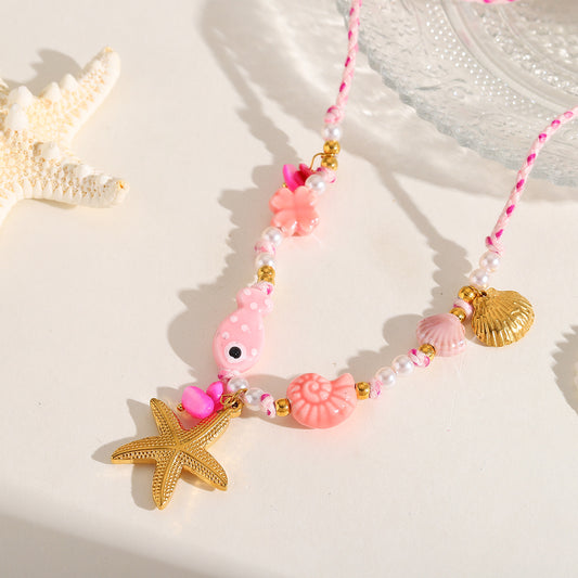 Collar Mar Rosado