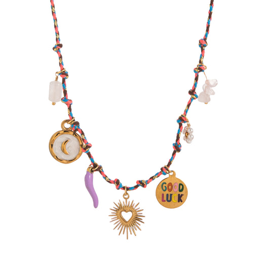 Collar Amuleto del Sol