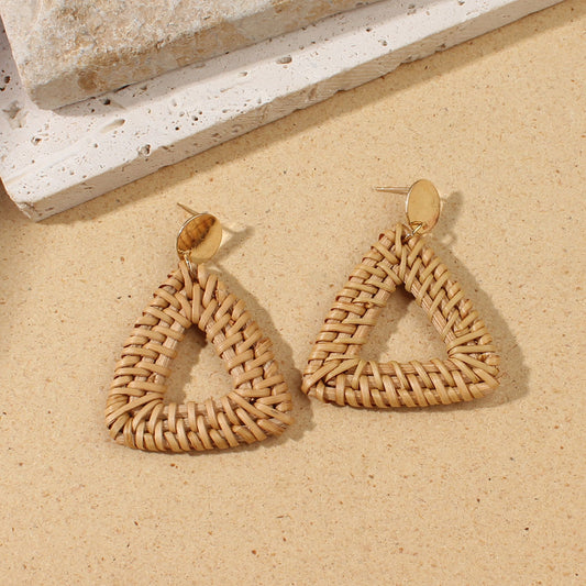 Aretes triángulo serena