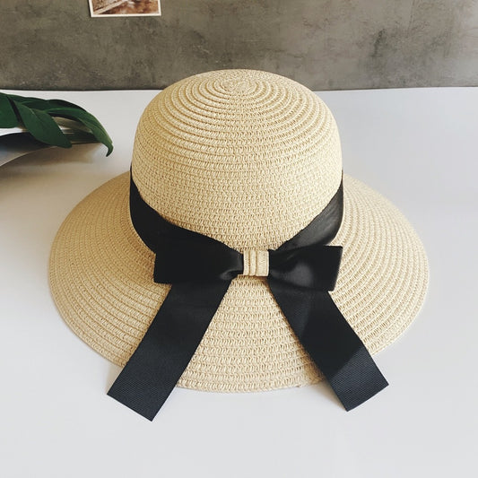 Bow Straw Hat