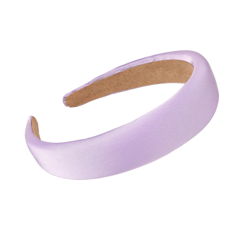 Padded Satin Headband