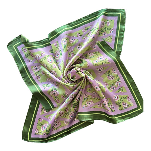 Scarf Purple and Green