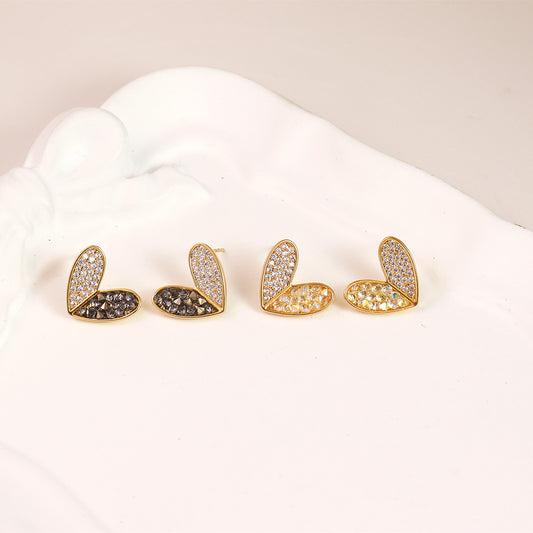 Aretes de corazón