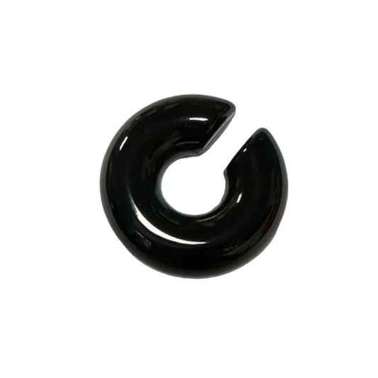 Chunky Ear Cuff Black