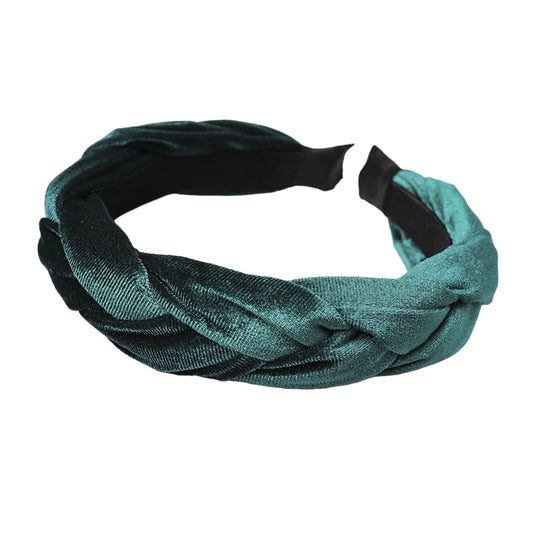 Velvet Braided Headband
