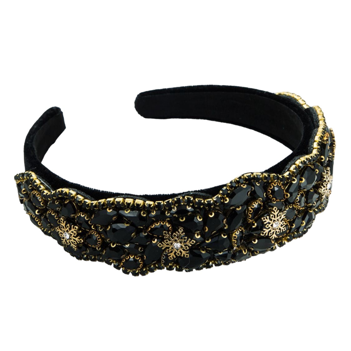 Copos de nieve headband deluxe