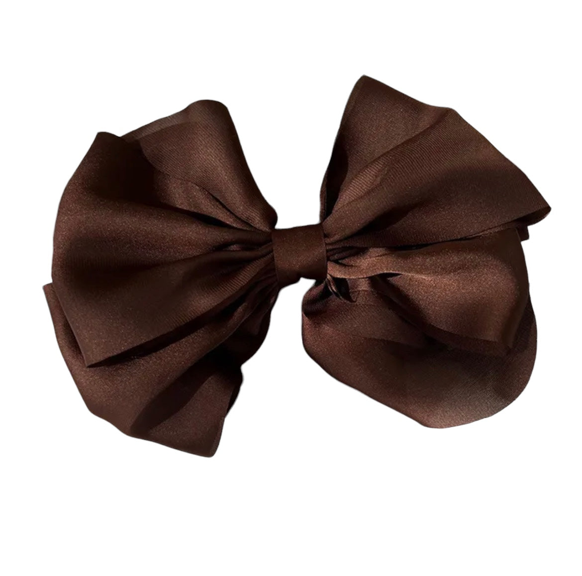 Hair bow brown