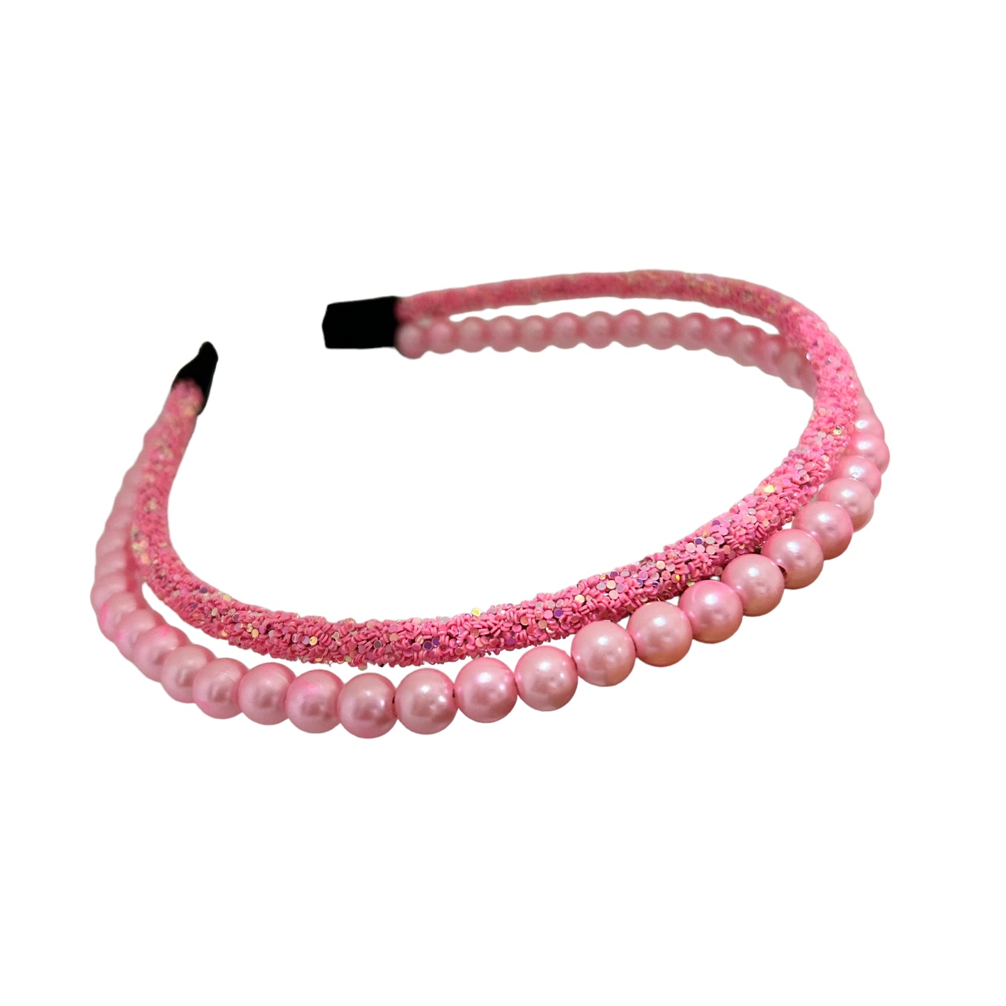 Diadema cute doble pink