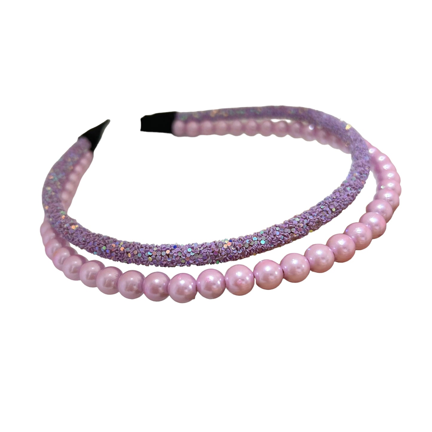 Diadema cute doble lilac