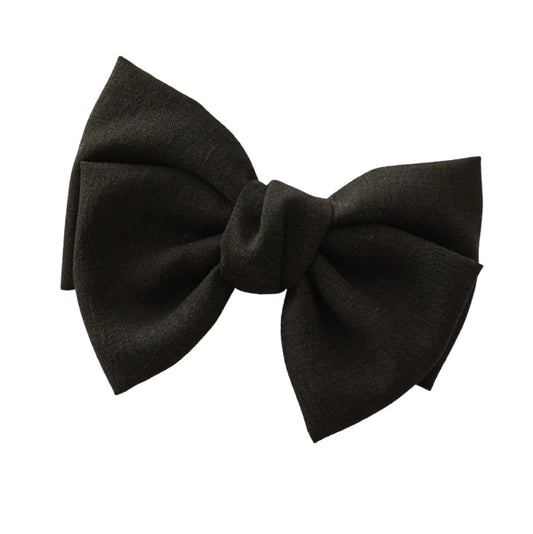 Hair bow black