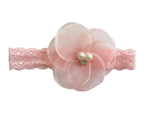 Headband Pink Pearl