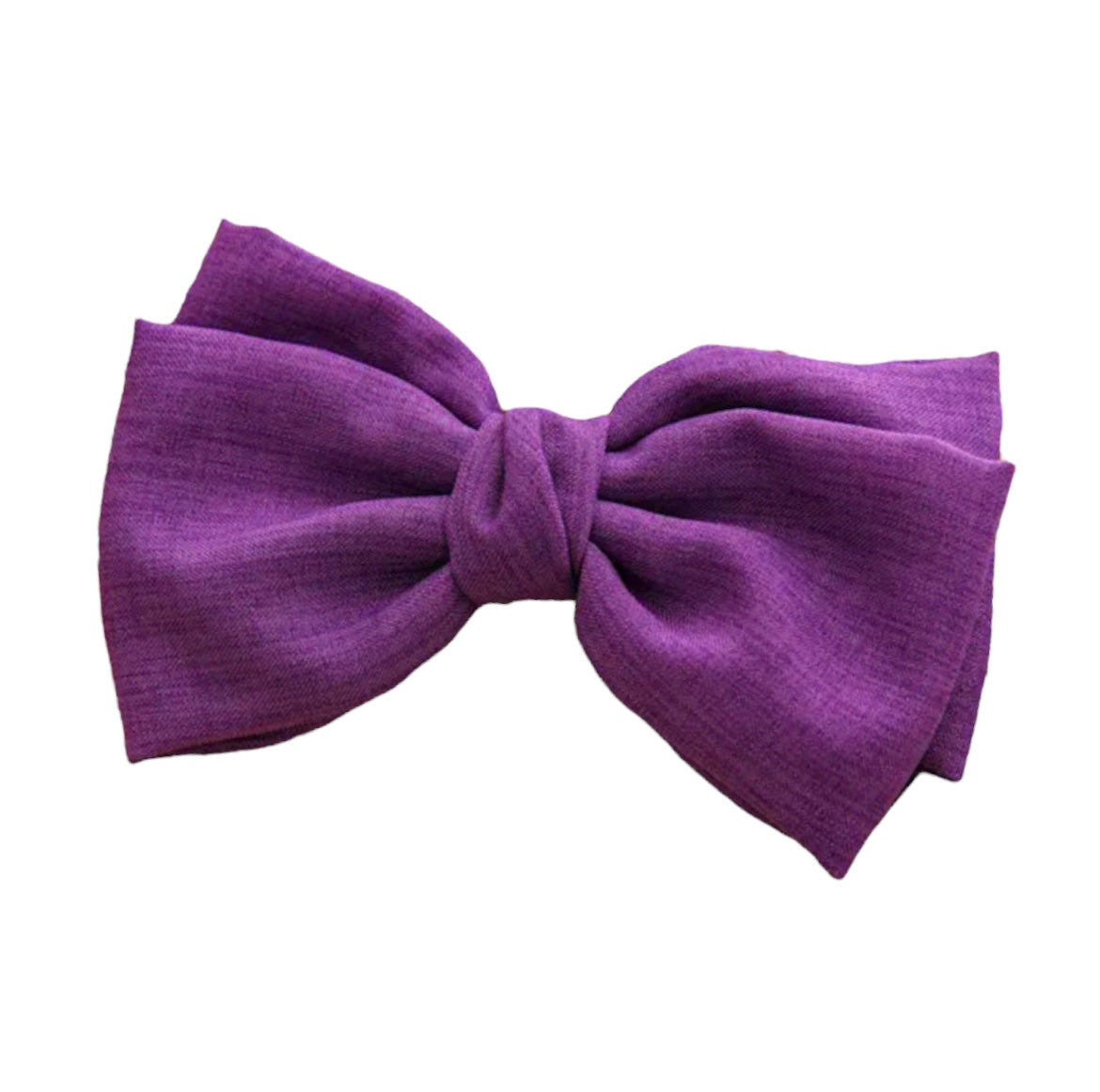 hair bow purple